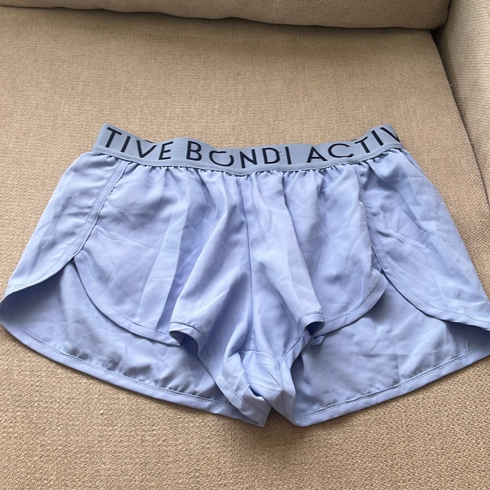 Bondi Active pull on shorts lavender Size 12 AUS